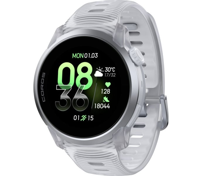 Coros PACE 4 SILICONE WHITE CLOUD LÖPARKLOCKA Vit