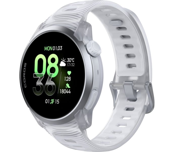 Coros PACE 4 SILICONE WHITE CLOUD LÖPARKLOCKA Vit