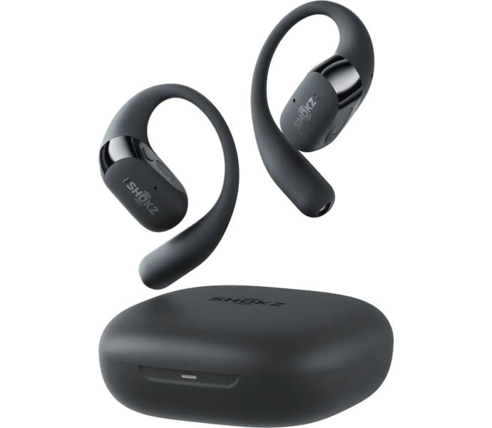 SHOKZ OPENFIT 2+ SPORTHÖRLURAR Svart