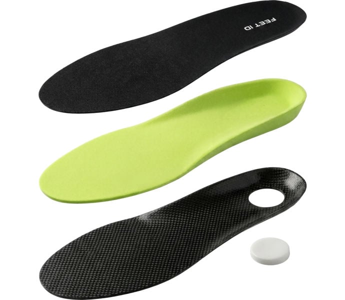 Feet ID CARBON PERFORMANCE INLÄGGSSULOR Grön