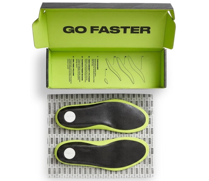 Feet ID CARBON PERFORMANCE INLÄGGSSULOR Grön