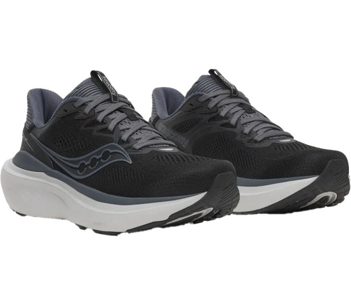 Saucony ECHELON 11 EXTRA WIDE LÖPARSKOR Svart