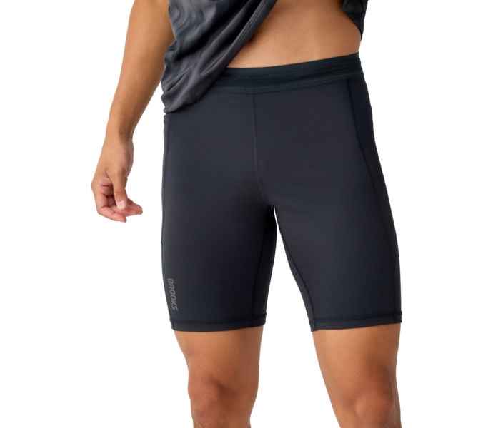 Brooks DASH HALF TIGHT LÖPARSHORTS Svart