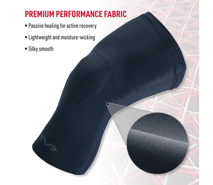 McDavid INFUSED BUTTERSOFT KNEE SLEEVE KNÄSKYDD Blå