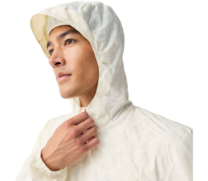 Brooks CANOPY REFLECTIVE JACKET LÖPARJACKA Beige