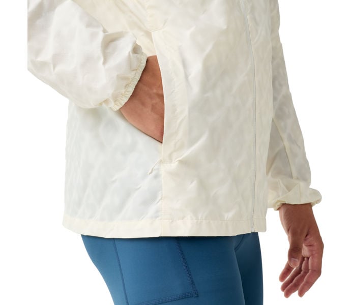 Brooks CANOPY REFLECTIVE JACKET LÖPARJACKA Beige