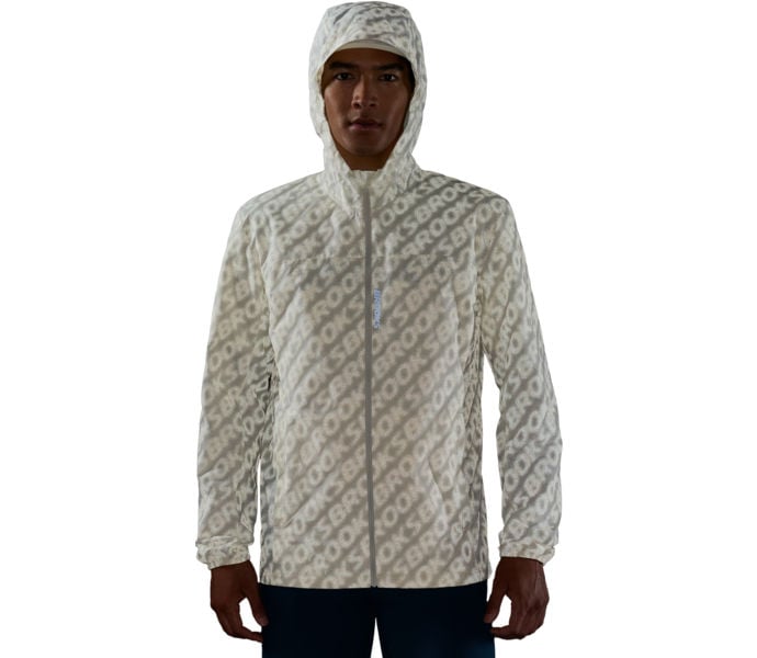 Brooks CANOPY REFLECTIVE JACKET LÖPARJACKA Beige