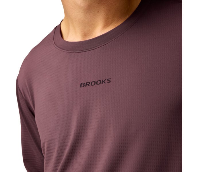 Brooks MOVEMENT LONG SLEEVE LÖPARTRÖJA Brun