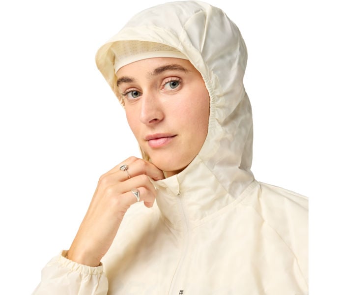 Brooks CANOPY REFLECTIVE JACKET LÖPARJACKA Beige