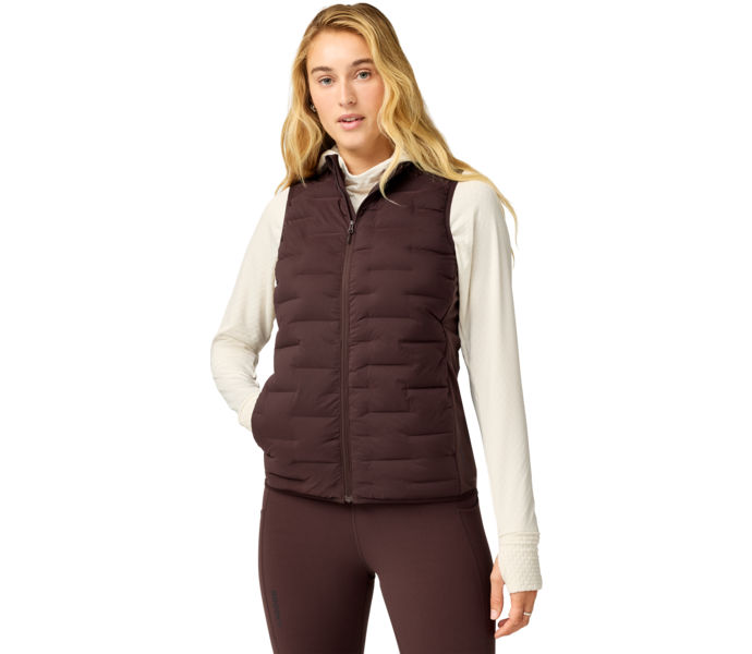 Brooks MOMENTUM THERMAL VEST LÖPARVÄST Brun