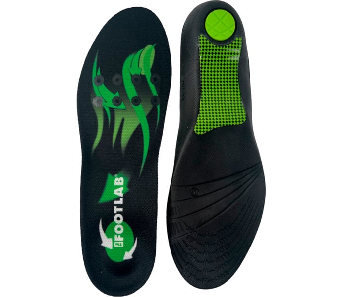 The Footlab FULL LENGTH PLANTAR FASCIA TRIM TO FIT INLÄGGSSULA Grön