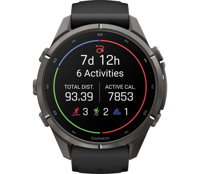 Garmin FENIX 9 PRO INREACH 43MM DLC SPORTKLOCKA Svart