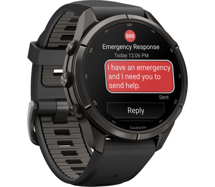 Garmin FENIX 9 PRO INREACH 43MM DLC SPORTKLOCKA Svart