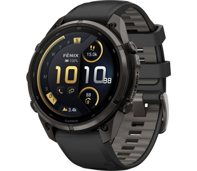 Garmin FENIX 9 PRO INREACH 47MM DLC SPORTKLOCKA Svart