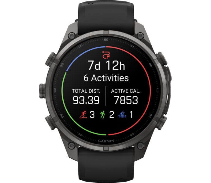 Garmin FENIX 9 PRO INREACH 47MM DLC SPORTKLOCKA Svart