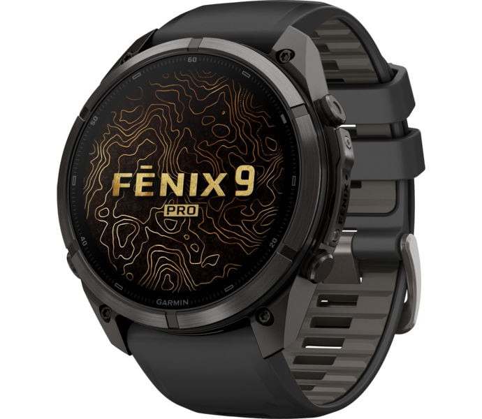 Garmin FENIX 9 PRO INREACH 51MM DLC SPORTKLOCKA Svart