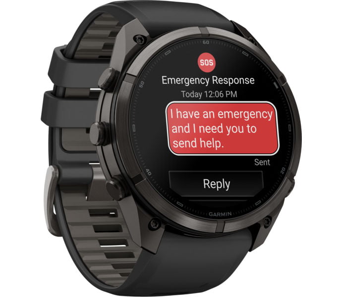 Garmin FENIX 9 PRO INREACH 51MM DLC SPORTKLOCKA Svart