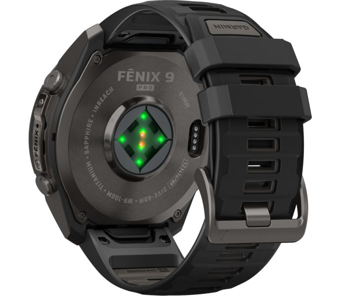 Garmin FENIX 9 PRO INREACH 51MM DLC SPORTKLOCKA Svart