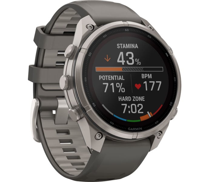 Garmin FENIX 9 PRO INREACH SOLAR TI 47MM SPORTKLOCKA Grå