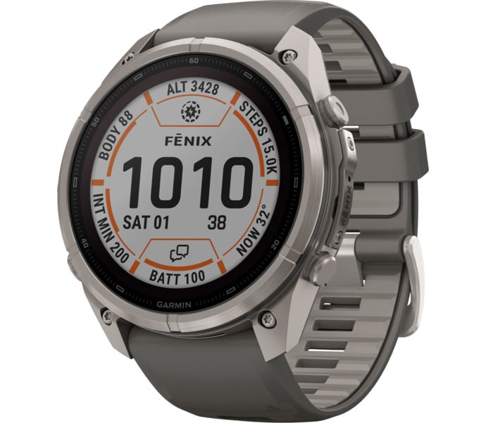 Garmin FENIX 9 PRO INREACH SOLAR TI 51MM SPORTKLOCKA Grå
