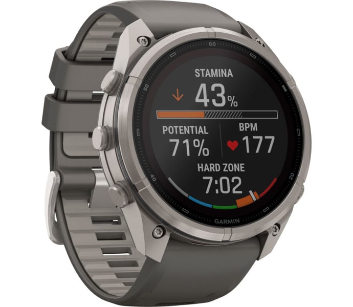 Garmin FENIX 9 PRO INREACH SOLAR TI 51MM SPORTKLOCKA Grå