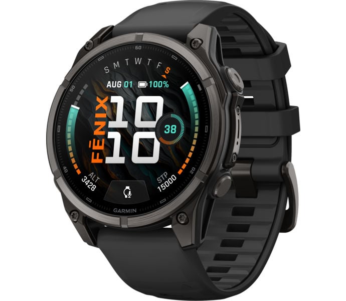Garmin FENIX 9 47MM DLC SPORTKLOCKA Svart