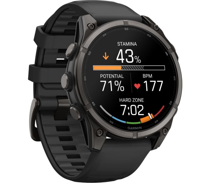 Garmin FENIX 9 47MM DLC SPORTKLOCKA Svart