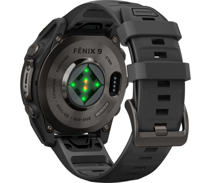 Garmin FENIX 9 47MM DLC SPORTKLOCKA Svart