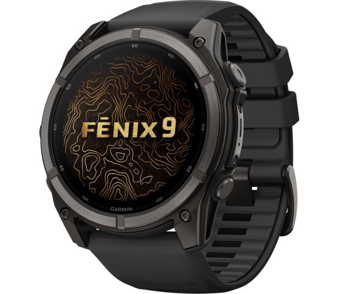 Garmin FENIX 9 51MM DLC SPORTKLOCKA Svart
