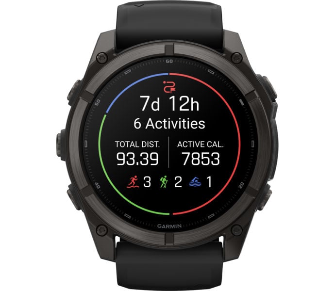 Garmin FENIX 9 51MM DLC SPORTKLOCKA Svart