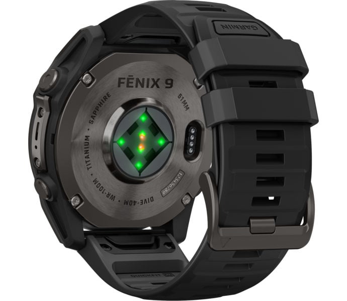 Garmin FENIX 9 51MM DLC SPORTKLOCKA Svart