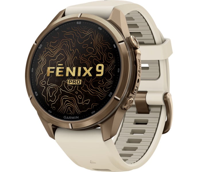 Garmin FENIX 9 PRO INREACH 43MM TI SPORTKLOCKA Guld
