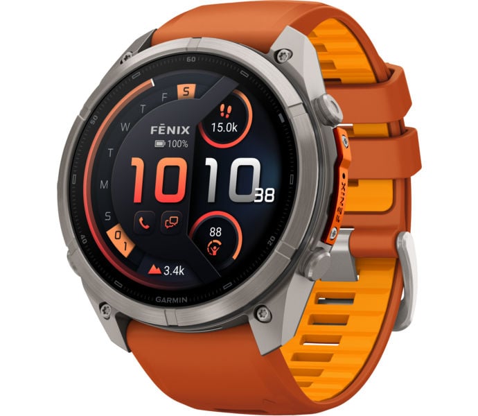 Garmin FENIX 9 PRO INREACH 51MM TI SPORTKLOCKA Orange