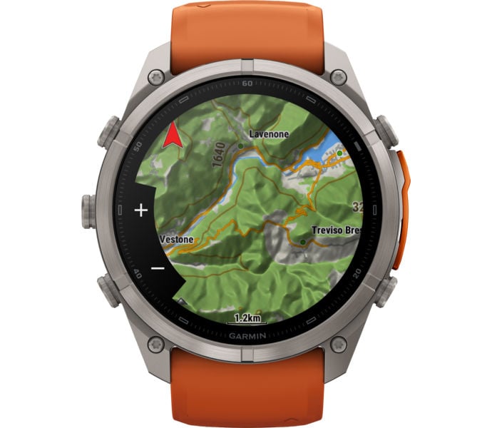 Garmin FENIX 9 PRO INREACH 51MM TI SPORTKLOCKA Orange