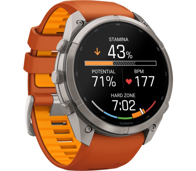 Garmin FENIX 9 PRO INREACH 51MM TI SPORTKLOCKA Orange