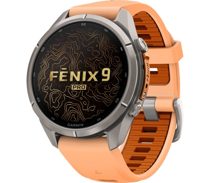 Garmin FENIX 9 PRO INREACH 43MM TI SPORTKLOCKA Orange