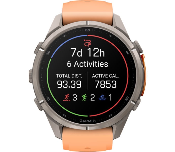 Garmin FENIX 9 PRO INREACH 43MM TI SPORTKLOCKA Orange