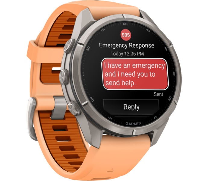 Garmin FENIX 9 PRO INREACH 43MM TI SPORTKLOCKA Orange