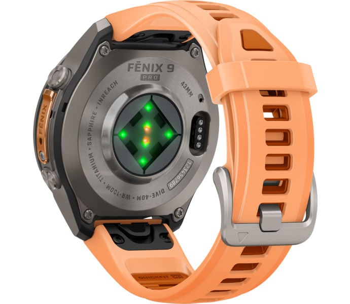 Garmin FENIX 9 PRO INREACH 43MM TI SPORTKLOCKA Orange