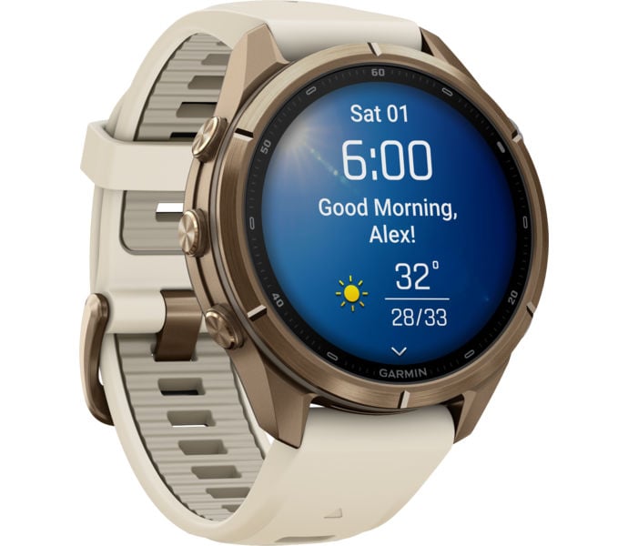 Garmin FENIX 9 PRO 43MM TI SPORTKLOCKA Guld
