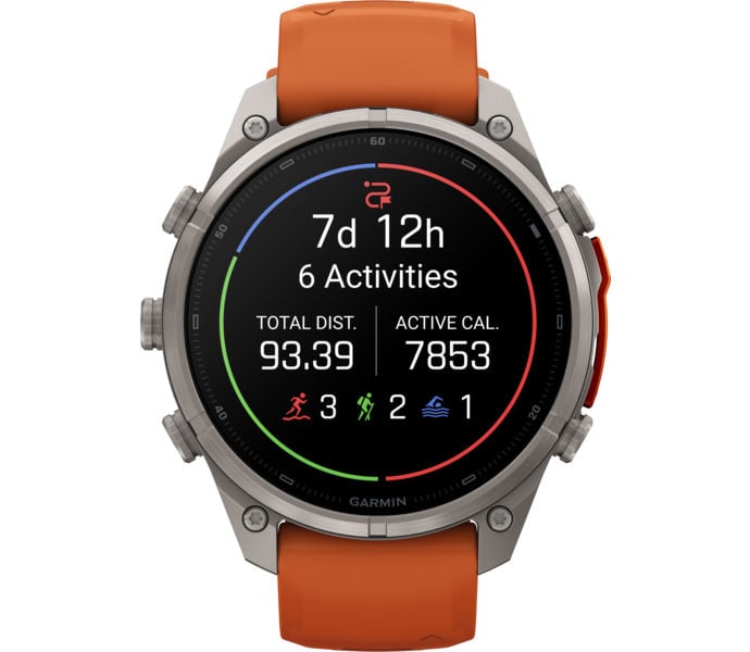 Garmin FENIX 9 PRO INREACH 47MM TI SPORTKLOCKA Orange