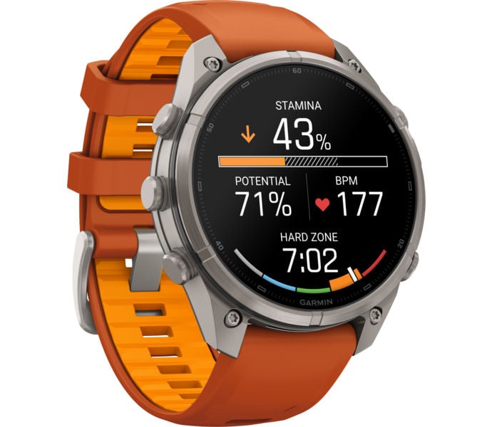 Garmin FENIX 9 PRO INREACH 47MM TI SPORTKLOCKA Orange