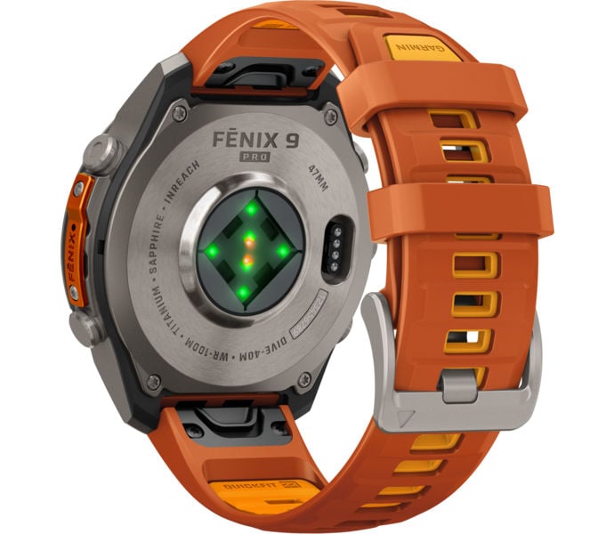 Garmin FENIX 9 PRO INREACH 47MM TI SPORTKLOCKA Orange