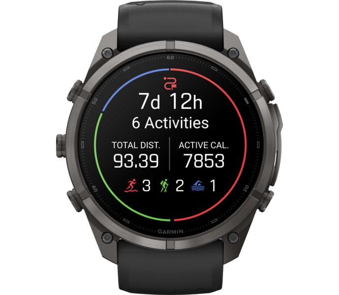 Garmin FENIX 9 PRO 51MM DLC SPORTKLOCKA Svart
