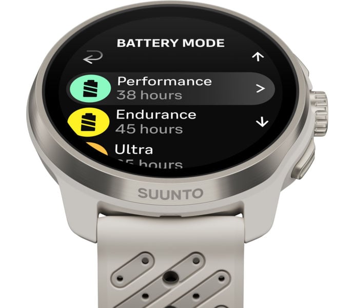 Suunto RACE 3S TRÄNINGSKLOCKA Vit