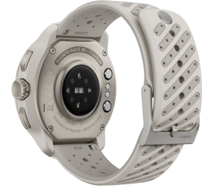 Suunto RACE 3S TRÄNINGSKLOCKA Vit
